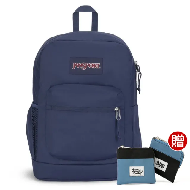 【JANSPORT】CROSS TOWN PLUS 校園系列後背包(海軍藍)