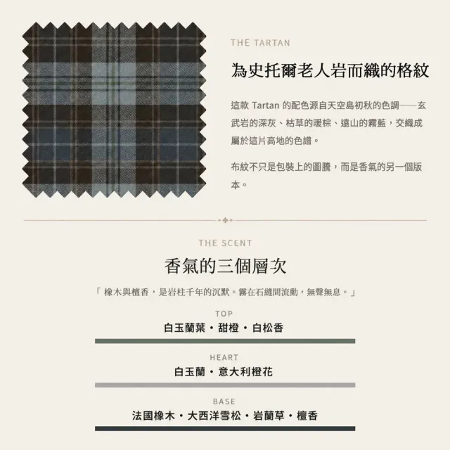 【Kinloch Anderson】金安德森香氛 NO.03史托爾老人岩 木質調 香氛蠟燭80g(居家室內/空間香氛)