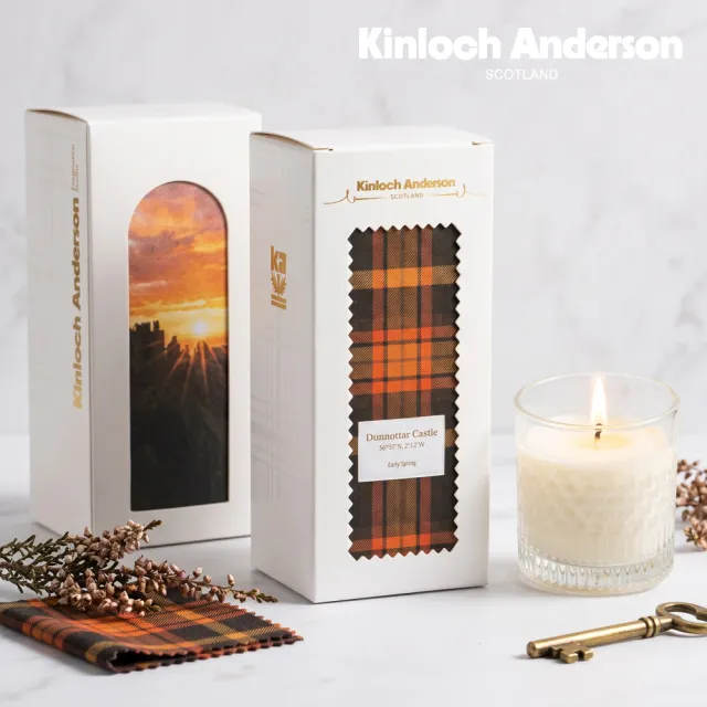 【Kinloch Anderson】金安德森香氛 NO.06鄧諾特城堡 花香調 香氛蠟燭80g(居家室內/空間香氛)