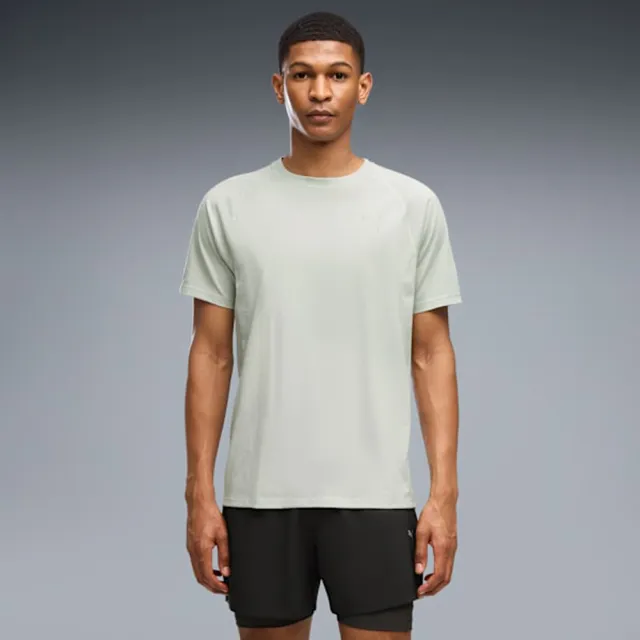 【PUMA】短袖上衣 男 歐規 Velocity Triblend 綠 52660329