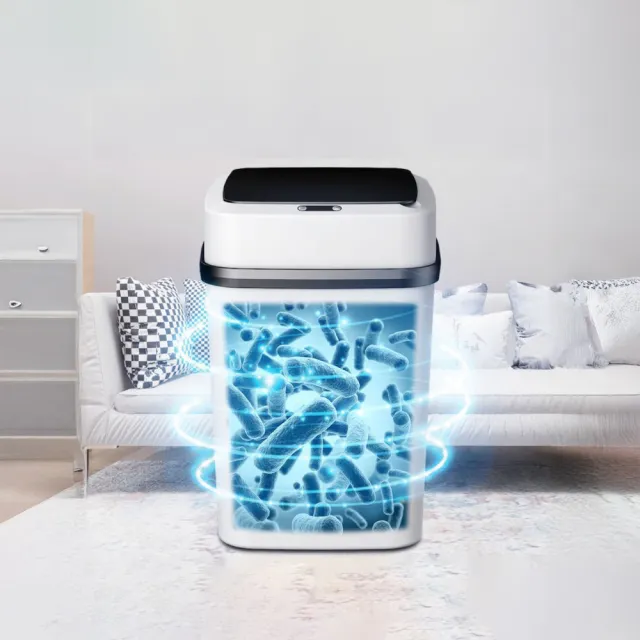 13L 感應垃圾桶-電池版(垃圾桶 智能垃圾桶 不髒手 宿舍 辦公室 套房 浴室)