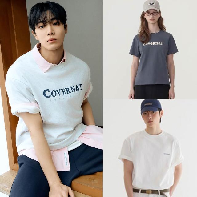 【COVERNAT】官方旗艦館 男女款- Logo短袖T恤(多色任選)