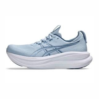 【asics 亞瑟士】GEL-Nimbus 28 女 慢跑鞋 支撐 緩震 競速 水藍(1012B899-403)