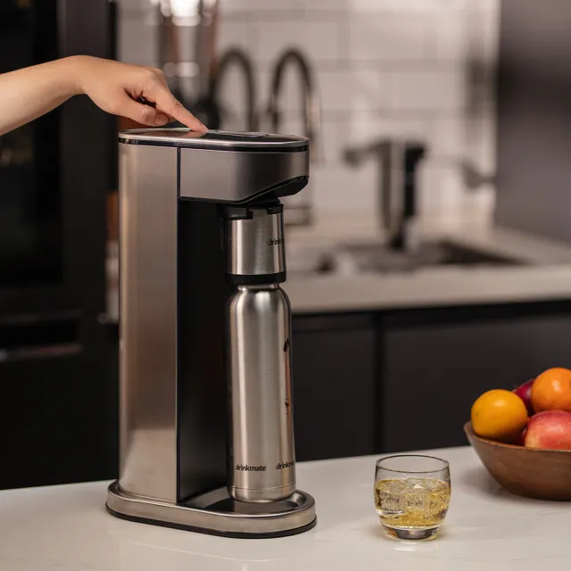 【美國Drinkmate】LUX 24Hrs保冷極光氣泡水機(兩段式洩壓 可打任何飲品)