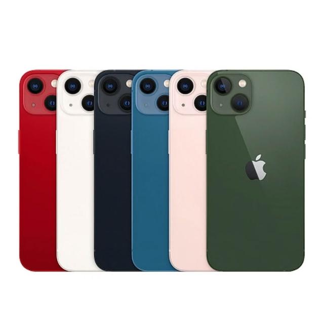 【Apple】A+級福利品 iPhone 13 128G 6.1吋(贈充電線+玻璃貼+透明殼)