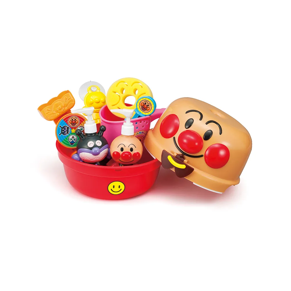 【ANPANMAN 麵包超人】官方商店  麵包超人歡樂洗澡組