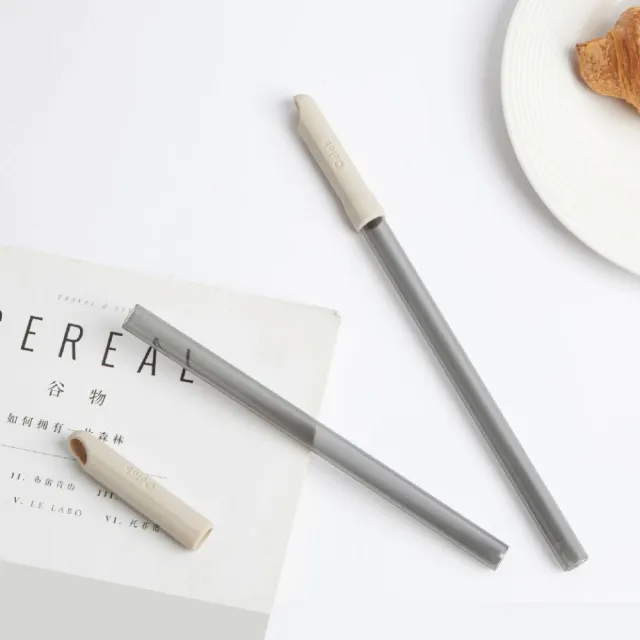 【Oolab 良杯製所】跳跳大/小口徑吸管25CM(攜帶便利/食品級矽膠/彈跳吸管)