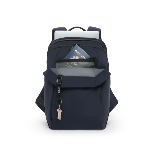【TUMI】TUMI Axis 中型後背包 20L - 海軍藍