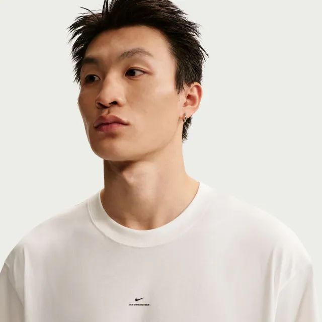 【NIKE 耐吉】短袖上衣 男 AS M NK DF SI SS TEE 運動 休閒 Dri-FIT 短T 米白 (IR1862133)