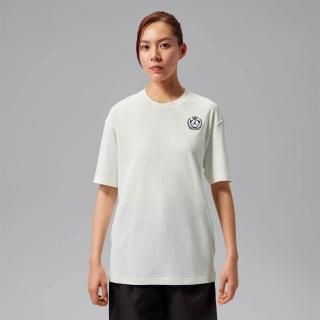 【NIKE 耐吉】短袖上衣 女 AS W J FLT SS OS FC TEE 喬丹 運動 休閒 寬鬆 短T 米白 (IW1596133)