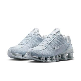 【NIKE 耐吉】運動鞋 休閒鞋 女鞋 W NIKE SHOX TL 氣墊 透氣 網布 支撐 藍 (IH2559002)