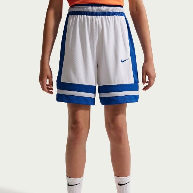 【NIKE 耐吉】短褲 童裝 大童 男女童 運動褲 籃球褲 K NK DF GAME SHORT 白藍 IF2398-103