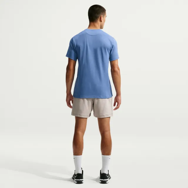 【NIKE 耐吉】短袖上衣 男 T恤 訓練 慢跑 快乾 AS M NK DF PRIMARY STMT SS 藍 DV9832-459