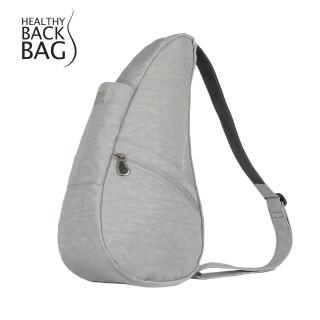 【HEALTHY BACK BAG】官方直營-基本款 TEXTURED NYLON SMALL 斜背包-銀河灰 男包 女包 側背包 斜背包