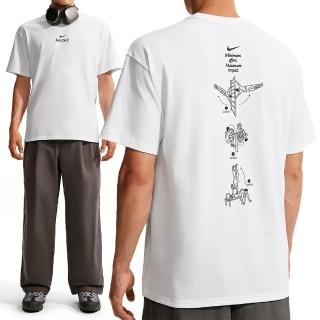 【NIKE 耐吉】As M Nsw Gfx Tee 短袖 男款 白色 印花 T恤 運動 休閒 IW1194-100