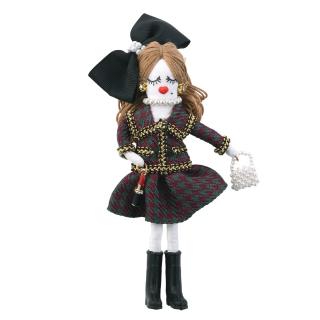 【HAPPYFACE】名媛風華EMMA DOLL 質感包包配件墜飾 復古綠(HF0072)