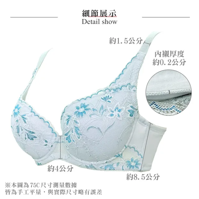 【Swear 思薇爾】3件組花舞耀影系列B-F罩蕾絲包覆女內衣(3色各1)