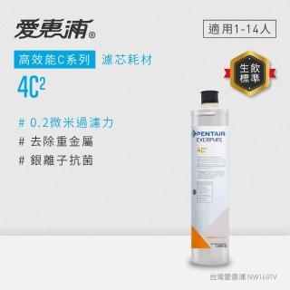 【EVERPURE 愛惠浦】4C2活性碳濾芯(DIY更換)