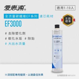【EVERPURE 愛惠浦】EF3000碳纖活性碳濾芯(DIY更換)