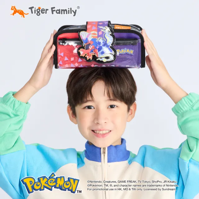 【Tiger Family】Fun Time趣味鉛筆盒 寶可夢聯名 超級路卡利歐 超級噴火龍 密勒頓&故勒頓(多款任選)