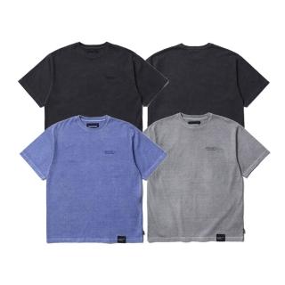 【NEIGHBORHOOD】Pigment Dyed 水洗顏料染純棉短袖 藍/灰/黑 261FPNH-CSM13
