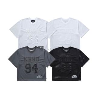 【NEIGHBORHOOD】Mesh Hockey Shirt SS 短袖網眼球衣 黑/灰/白 261FPNH-CSM10