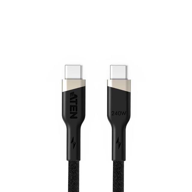 【ATEN】1M 240W USB-C to USB-C 編織充電線 (2L-3101P240) iPhone18充電線