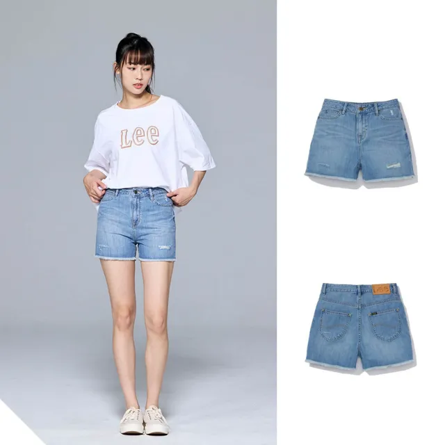 【Lee】出清品-女裝 牛仔短褲 中腰標準 多款選 / 限時特惠