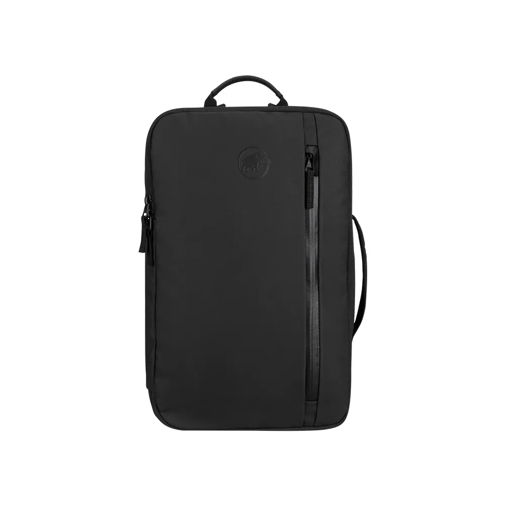 【Mammut 長毛象】Seon Transporter 15 休閒筆電後背包 15L 黑色 #2510-04191