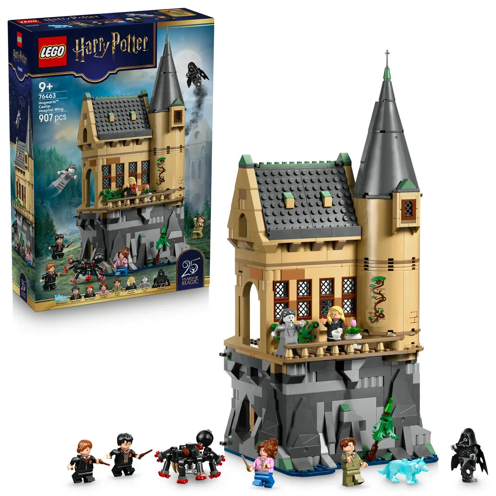 【LEGO 樂高】哈利波特系列 76463 霍格華茲城堡：醫院廂房(Harry Potter 建築玩具 積木 禮物)