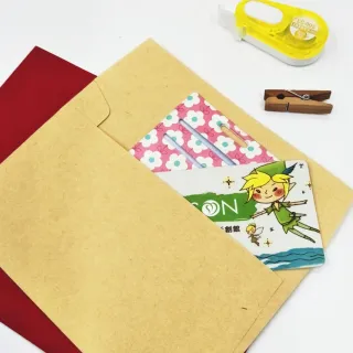 【SEASON 四季紙品禮品】25K素色信封組(多彩 大份量 RA7004)
