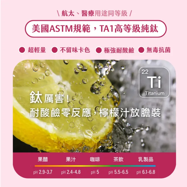 【WOKY 沃廚】大提把極輕純鈦保溫瓶900ml(鈦杯/隨行杯/吸管杯/保溫杯/保溫瓶)