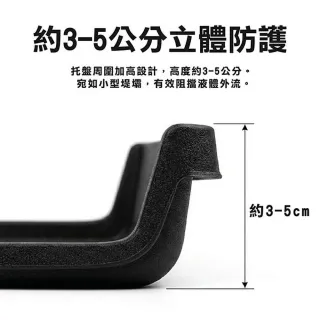 e系列汽車用品 納智捷 2024年N7 7人 椅背不分 行李廂墊 尾廂墊 汽車防水托盤 後廂墊