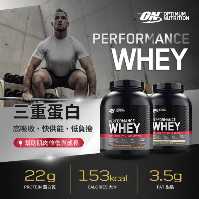即期品【ON 歐恩】高效能乳清蛋白4磅(多口味可選)