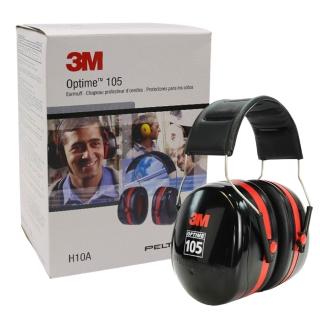 【3M】PELTOR H10A 頭頂式隔音耳罩(頭戴式) Optime 105