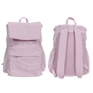【PUMA】ESSENTIALS HER HOODED後背包-雙肩包 肩背包 旅行包(09308906)