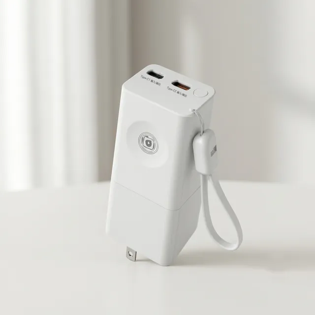 【Freeman】台灣製造防爆全固態5000mAh三合一行動電源 KPB-2652