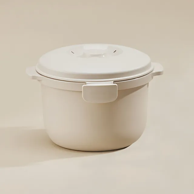 【Roichen】iCUT減醣鍋 12分鐘煮好白飯 比電鍋、電子鍋更方便省時 微波爐專用