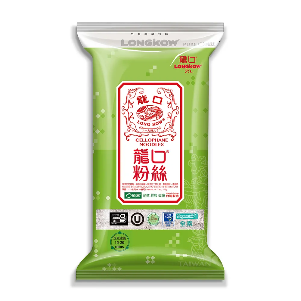 【龍口食品】純翠粉絲五把裝(復刻版)