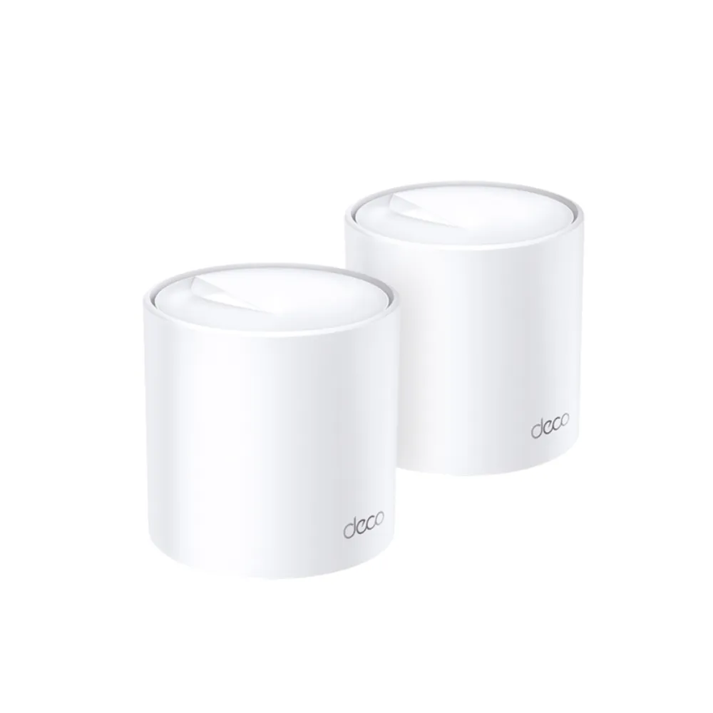 【TP-Link】Wi-Fi 6 AX1800 雙頻 真Mesh 無線路由器 分享器(AI智慧漫遊/透天厝/Deco X20 二入組)