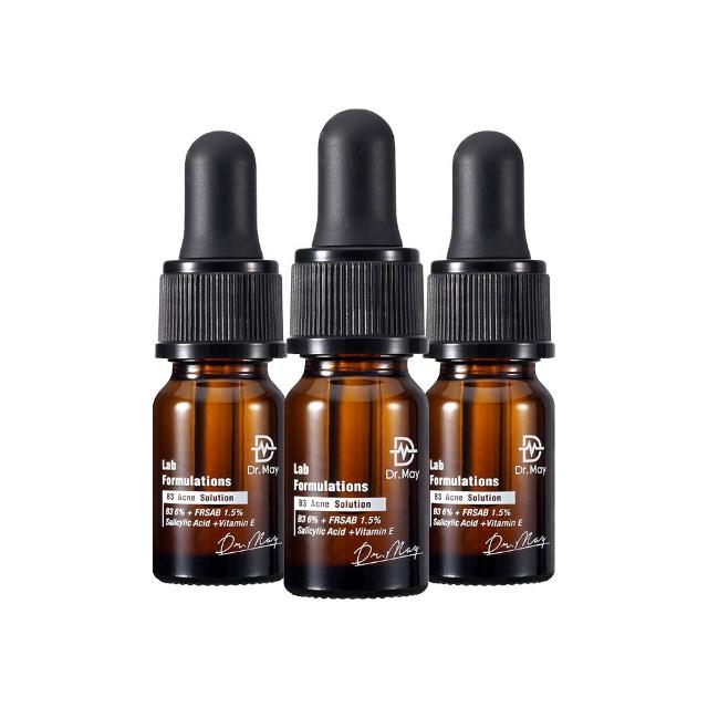 【Dr. May 美博士】新版上市！專業B3水楊酸精華10ml(3入組)