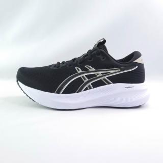 【asics 亞瑟士】GEL-EXCITE 11 男款 慢跑鞋 4E寬楦 (1011C079001黑x白)大尺碼