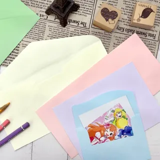 【SEASON 四季紙品禮品】42K素色信封組 小信封(多彩 大份量 RA5042)