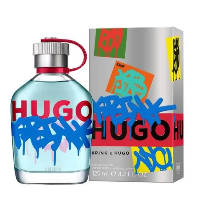 【BOSS】HUGO X KRINK 聯名限量版淡香精 125ml (專櫃公司貨)