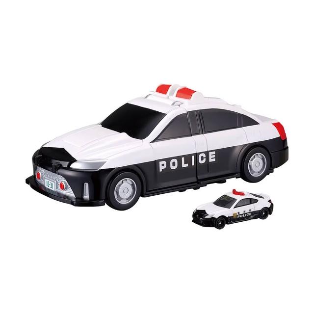 【TOMICA】變形警察車(附小車)