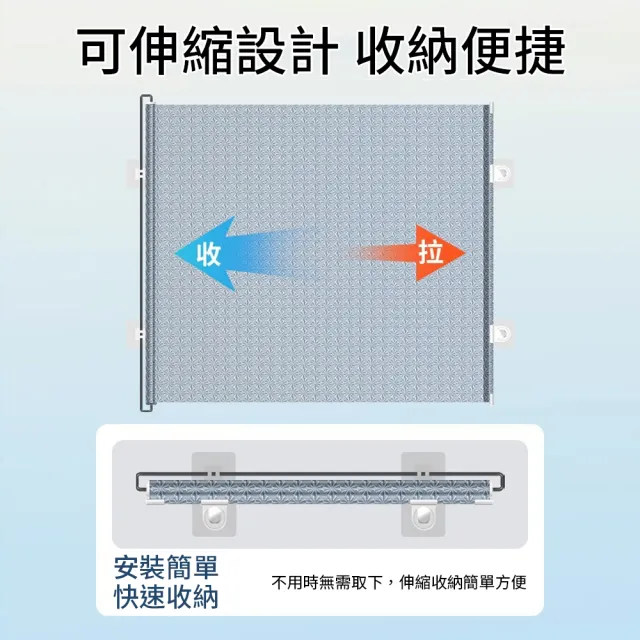 【Petfun】寵物伸縮門欄 貓狗防逃隔離柵欄 自動伸縮防護門 寵物圍欄 隔離網 免打孔安全圍欄  68x125cm