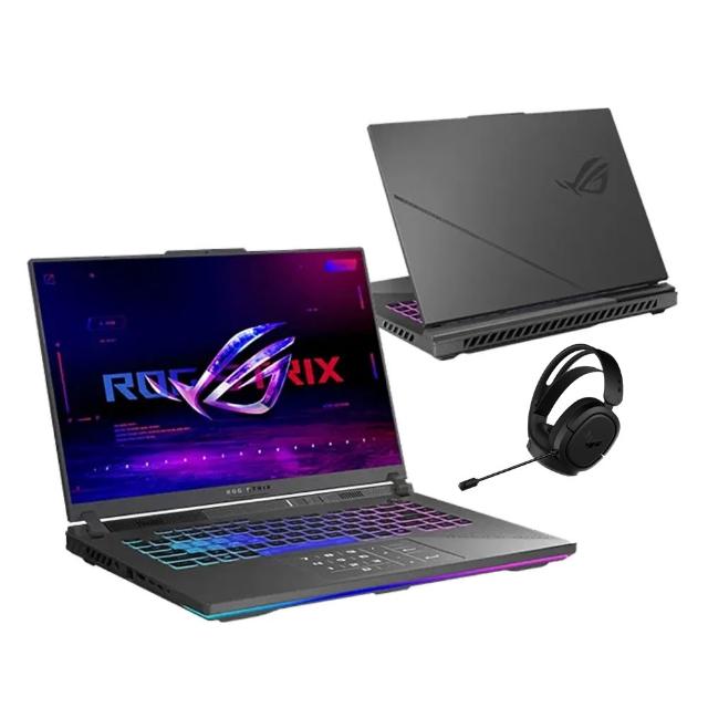 【ASUS 華碩】TUF耳機組★16吋GeForce RTX 5070Ti R9電競筆電(G614PR/Strix G16/R9-8940HX/16G/1TB/W11)