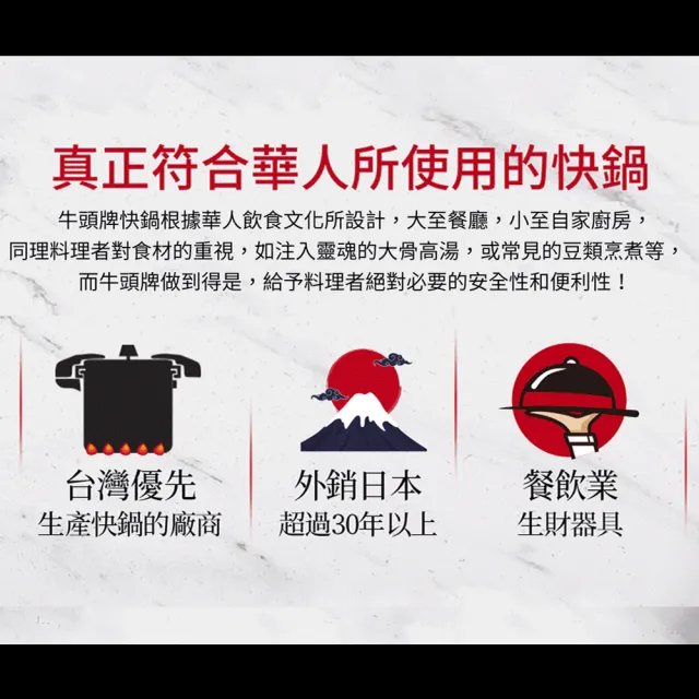 【Buffalo 牛頭牌】雅適商用快鍋20L (壓力鍋/304不鏽鋼/SGS檢測/電磁爐.IH爐可/營業用)