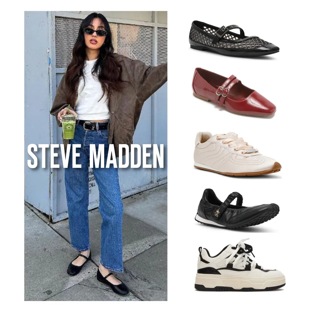 【steve madden】品牌經典 娃娃鞋 / 瑪莉珍鞋 / 休閒鞋(多款任選)