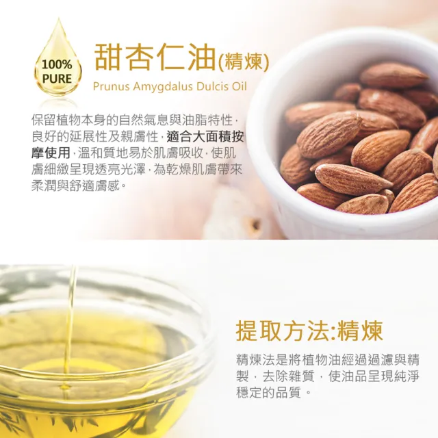 【NEW DIRECTIONS】甜杏仁油1000ml-2入(澳洲原裝進口-新方向按摩油保濕油基礎油基底油)